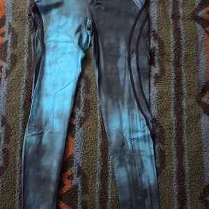 BETTER BODIES Blue and Black Leggings